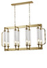 Миниатюра фото подвесная люстра crystal lux tomas sp8 l1000 brass | 220svet.ru