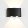 Миниатюра фото уличный настенный светильник crystal lux clt 023w2 bl | 220svet.ru