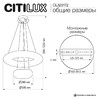 Миниатюра фото подвесная люстра citilux cloudy cl323172 | 220svet.ru