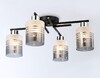 Миниатюра фото потолочная люстра ambrella light traditional modern tr303212 | 220svet.ru