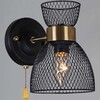 Миниатюра фото бра reluce 39760-0.2-01 cop+bk | 220svet.ru