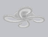 Миниатюра фото потолочный светодиодный светильник с пультом ambrella light acrylica fa1702 | 220svet.ru