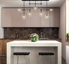 Миниатюра фото люстра на штанге inodesign soap b7 black | 220svet.ru