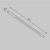Миниатюра фото светильник для штанговой системы освещения basis axity c100cl-l500-12w3-6k-bs | 220svet.ru