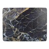 Миниатюра фото набор из 6 подставок navy marble 23x30 creative tops | 220svet.ru