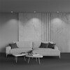 Миниатюра фото встраиваемый светильник maytoni gyps modern dl124-gu10-01-trs-w | 220svet.ru