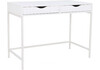Миниатюра фото письменный стол woodville дейл белый шелк 619413 | 220svet.ru