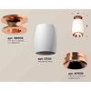 Миниатюра фото комплект накладного светильника ambrella light techno spot xs1122045 swh/ppg белый песок/золото розовое полированное (n6906, c1122, n7035) | 220svet.ru