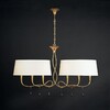 Миниатюра фото подвесной светильник mantra paola painted gold 3541 | 220svet.ru