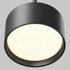 Миниатюра фото подвесной светодиодный светильник maytoni glare p102pl-12w3k-b | 220svet.ru