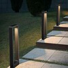 Миниатюра фото уличный ландшафтный светодиодный светильник arte lamp trapezio a2080pa-1bk | 220svet.ru