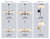 Миниатюра фото подвесная люстра ambrella light high light lh72451 | 220svet.ru