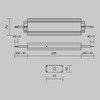 Миниатюра фото блок питания maytoni power supply magnetic psl008-150w-48v-ip67 150w | 220svet.ru