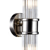 Миниатюра фото настенный светильник delight collection claridges 2 nickel | 220svet.ru