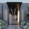 Миниатюра фото уличный настенный светодиодный светильник odeon light fibi 4379/36wl | 220svet.ru