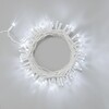 Миниатюра фото гирлянда нить с эффектом бегущий огонь 2,7м белая 24в, 230 led, провод белый пвх, ip54 ltc pst230-8-1w | 220svet.ru