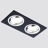 Миниатюра фото встраиваемый светильник ambrella light classic a601/2 bk | 220svet.ru