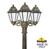 Миниатюра фото садово-парковый фонарь fumagalli artu bisso/anna 3l e22.158.s30.bye27 | 220svet.ru