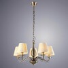 Миниатюра фото подвесная люстра arte lamp a9368lm-5ab | 220svet.ru