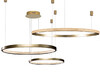 Миниатюра фото подвесной светодиодный светильник inodesign cruise gold 44.4040 | 220svet.ru