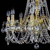 Миниатюра фото подвесная люстра artglass ariana viii. ce | 220svet.ru