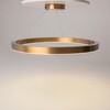 Миниатюра фото светодиодная люстра maytoni saturno mod415pl-l60bs4k | 220svet.ru