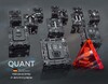 Миниатюра фото механизм 2-клавишного выключателя с самовозвратом 10a-250v ambrella volt quant quant vm129 | 220svet.ru