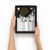 Миниатюра фото настенный светильник arte lamp amelia a1039ap-2bk | 220svet.ru