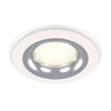 Миниатюра фото комплект встраиваемого светильника ambrella light techno spot xc7621003 swh/psl белый песок/серебро полированное (c7621, n7012) | 220svet.ru