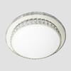 Миниатюра фото потолочный светодиодный светильник ambrella light orbital crystal f95 ch/cl 72w d600 | 220svet.ru