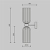Миниатюра фото настенный светильник maytoni antic mod302wl-02w | 220svet.ru