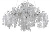 Миниатюра фото подвесная люстра crystal lux tenerife sp9 silver | 220svet.ru