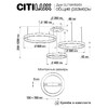 Миниатюра фото подвесная светодиодная люстра с пультом ду citilux дуэт смарт cl719a701 rgb | 220svet.ru