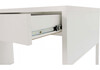 Миниатюра фото письменный стол woodville сити-1 белый шелк 619414 | 220svet.ru