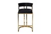 Миниатюра фото стул барный garda decor gy-b8216gold-bl | 220svet.ru
