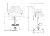 Миниатюра фото стул барный dobrin charly lm-5019-n_ch-m_v-mj9-117-11226 | 220svet.ru