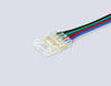 Миниатюра фото соединитель гибкий rgb 12/24v для лент 10mm ambrella light illumination gs7921 | 220svet.ru