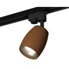 Миниатюра фото комплект трекового светильника ambrella light track system xt1124033 scf/mch кофе песок/хром матовый (a2521, c1124, n7013) | 220svet.ru