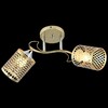 Миниатюра фото потолочный светильник reluce 01322-0.3-02 matt gold+cr | 220svet.ru