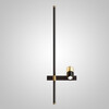 Миниатюра фото бра imperium loft ross black left 248448-01 | 220svet.ru