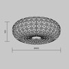 Миниатюра фото потолочная люстра maytoni broche dia902-04-n | 220svet.ru
