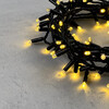 Миниатюра фото гирлянда нить с колпачком 10м золотой, 100 led, провод черный пвх, ip65 ltc pst100cap-11-2gl | 220svet.ru
