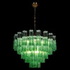Миниатюра фото подвесная люстра loft it murano 10580/800 clear green | 220svet.ru