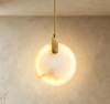 Миниатюра фото подвесной светильник delight collection 11391p brass / white alabaster | 220svet.ru
