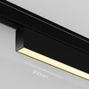Миниатюра фото трековый светодиодный светильник maytoni basis levity tr192-1-21w2.7k-b | 220svet.ru
