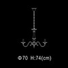 Миниатюра фото подвесная люстра sd8239-6a illuminati | 220svet.ru