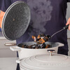 Миниатюра фото кастрюля из литого аллюминия cream 4 л mc kitchen craft | 220svet.ru