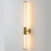 Миниатюра фото бра crystal lux lineup ap18w led brass | 220svet.ru