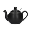 Миниатюра фото чайник заварочный 1.5 л на 6 чашек matt black kitchen craft | 220svet.ru