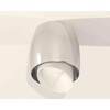 Миниатюра фото комплект накладного светильника ambrella light techno spot xs1143021 psl/fr серебро полированное/белый матовый (c1143, n7175) | 220svet.ru